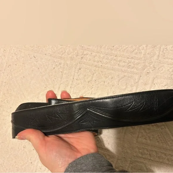 Lucchese 1883 line leather belt - Picture 4 of 4